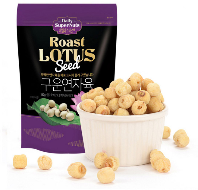 넛츠데이 구운연자육, 180g, 1개