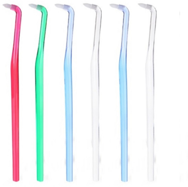 미소덴탈 일반형 단단 어금니 칫솔 랜덤발송, 1개입, 6개