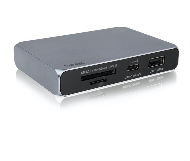 칼디짓 SOHO Dock C타입 허브 맥북 노트북 멀티포트, 그레이, 1개