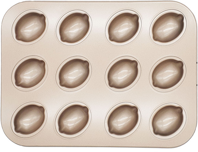 신일홈베이킹마트 레몬케이크 12구 팬, 1개