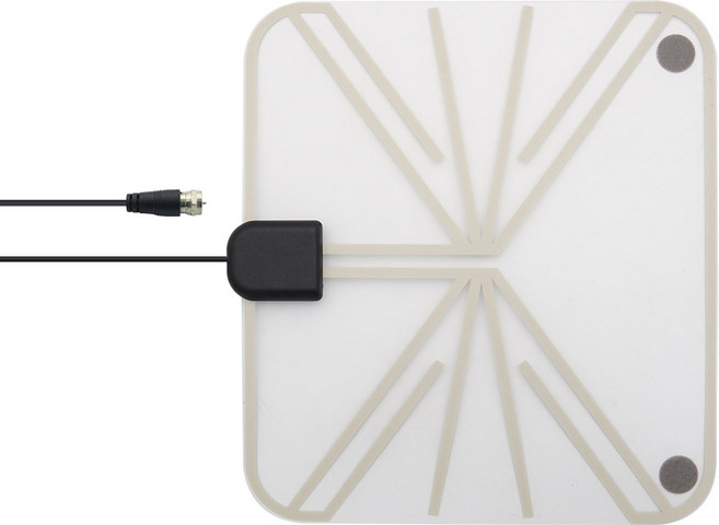 컴스 디지털 TV 실내용 반투명 안테나 수신기, kdongmall 정성배송모니터, ID627, 1개