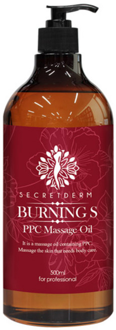 시크릿덤 버닝 에스 피피씨 마사지오일, 1개, 500ml