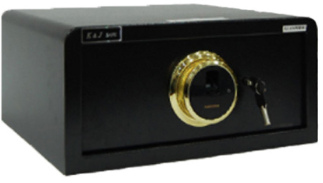 가정용 금고 지문 KJ-430, 블랙