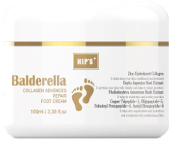 힙스 발데렐라 콜라겐 어드벤스 리페어 풋 크림 100ml, 1개입, 1개