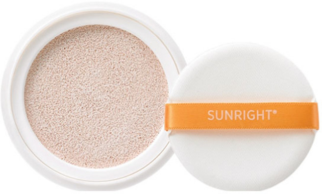 뉴스킨 선라이트 모이스처 선쿠션 리필 + 전용 퍼프 세트 SPF50+ PA++++, 18g, 1개