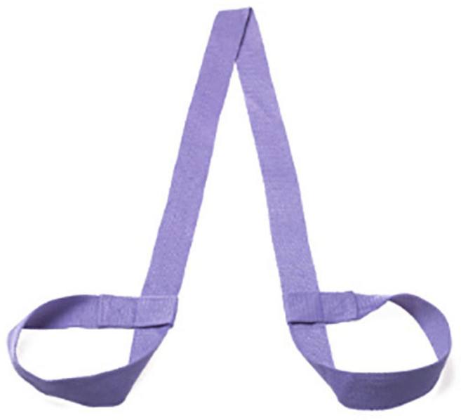 오늘의요가 요가매트 스트랩, 라이트퍼플, 1개
