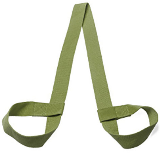 오늘의요가 요가매트 스트랩, 올리브, 1개