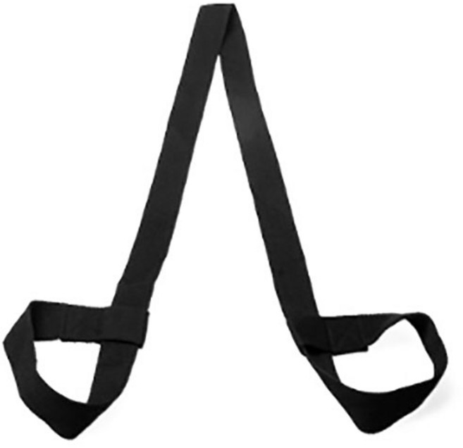 오늘의요가 요가매트 스트랩, 블랙, 1개