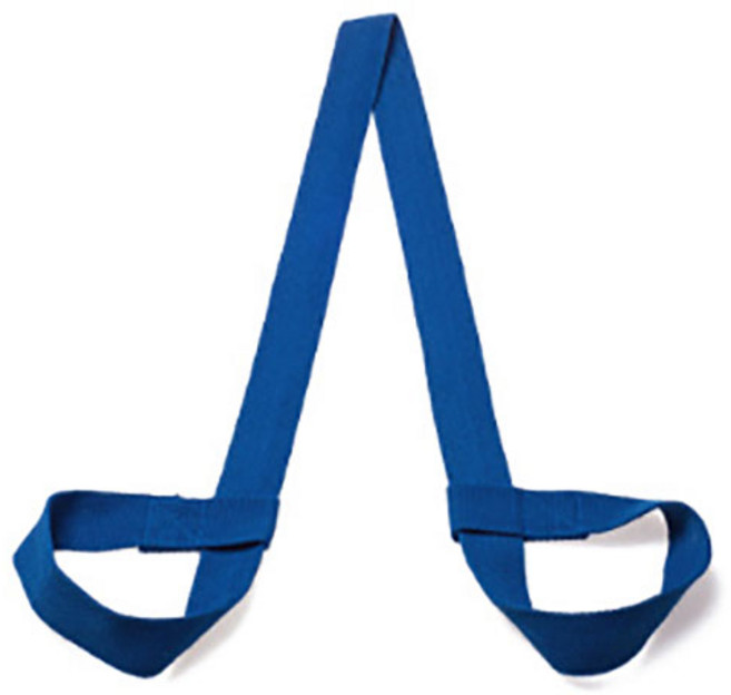 오늘의요가 요가매트 스트랩, 블루, 1개