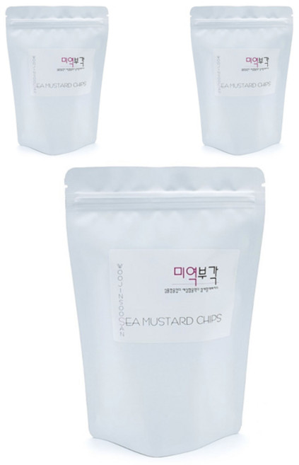 미역부각, 70g, 3개