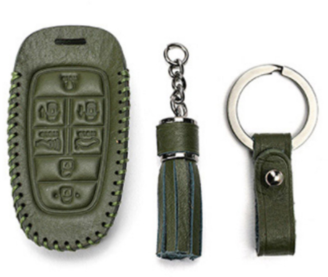 프리마클라쎄 가죽 스마트 키케이스 H-5 + 선물포장, 그린