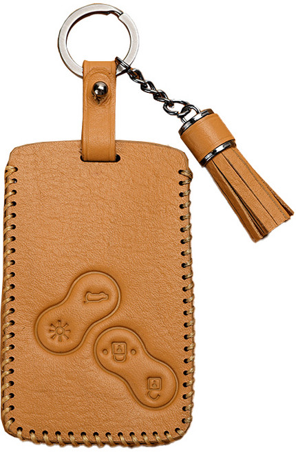 프리마클라쎄 가죽 스마트 키케이스 L-2 + 선물포장, 베이지