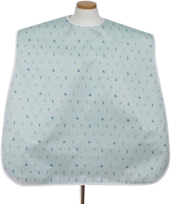 클린유니폼 방수 성인용 턱받이 벨크로형, 민트트리, 1개