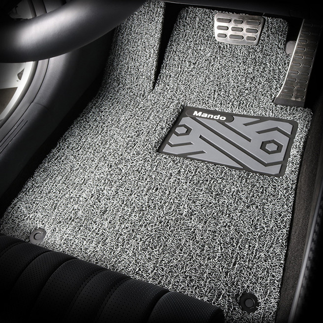 HL만도 와이드 볼륨쿠션 코일매트 확장형 1+2열, 테슬라 모델Y 2021.02~, 그레이