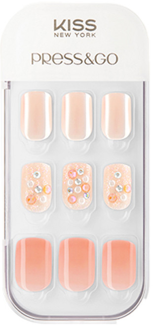 키스뉴욕 프레스앤고 마이시즌 홀리데이 네일팁 세트, 1개, 미뉴에트