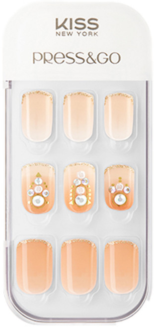 키스뉴욕 프레스앤고 마이시즌 홀리데이 네일팁 세트, 1개, 안단테