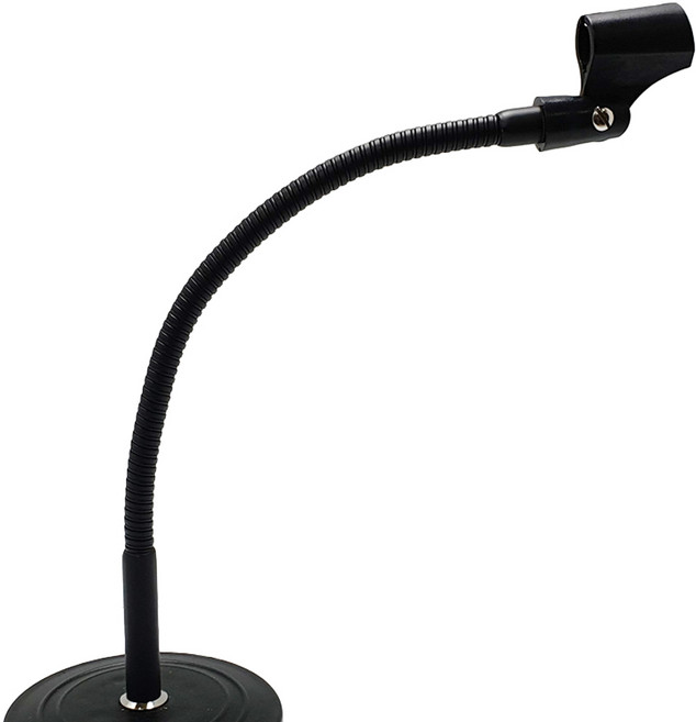 탁상용 마이크 스탠드 42cm, MS-STD01, 블랙
