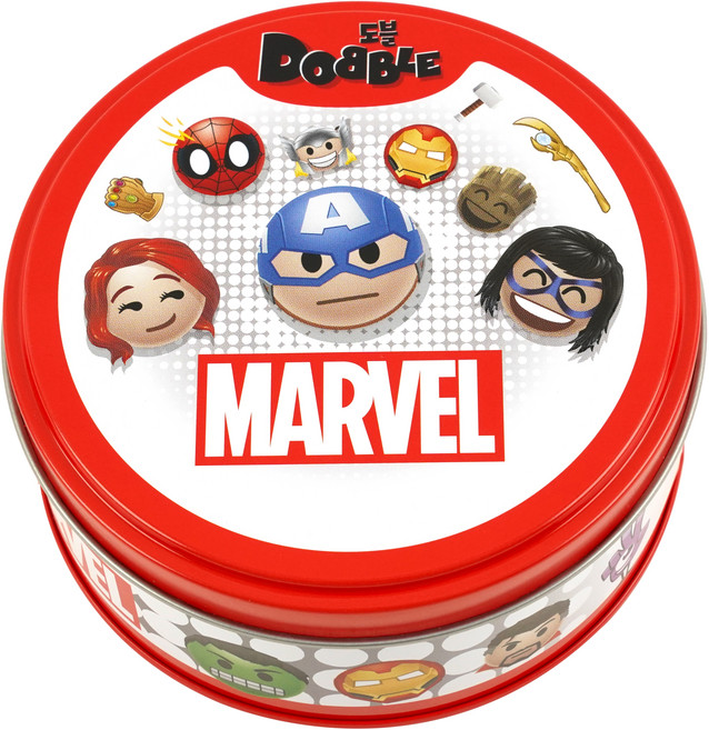 코리아보드게임즈 도블 마블 순발력게임, 혼합색상, 1개