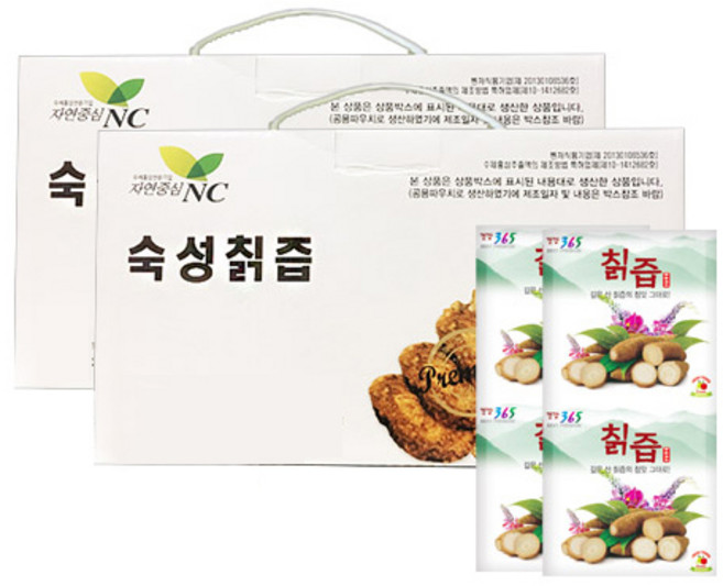 숙성 칡즙 30p, 2.4L, 2개