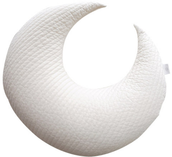 돗투돗 마롤로뜨 100수 누빔 달쿠션, 아이보리