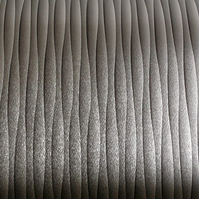 로즈로사 방염 인테리어 필름 큐빅 웨이브 방염 시트지 61 x 500 cm MF5176-3, 실버