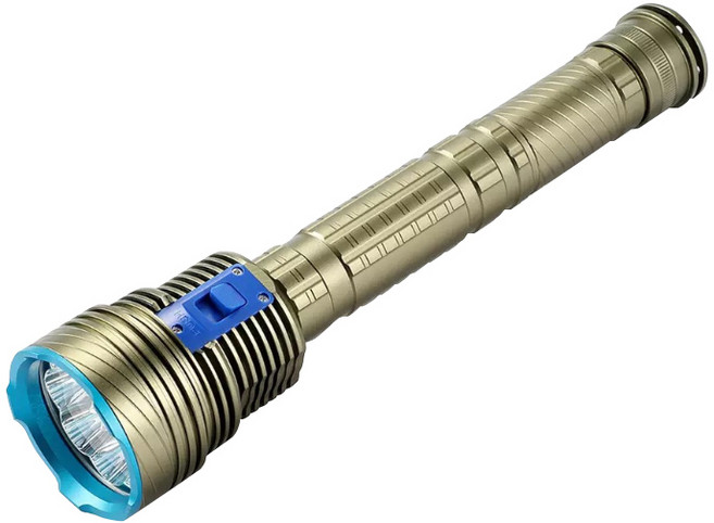 14400루멘 9구 LED 수중랜턴, 혼합색상