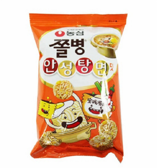 쫄병스낵 안성탕면맛, 77g, 1개