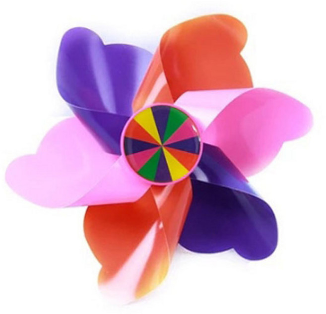 아동용 킥보드 바람개비 액세서리 소품, 핑크, 1개