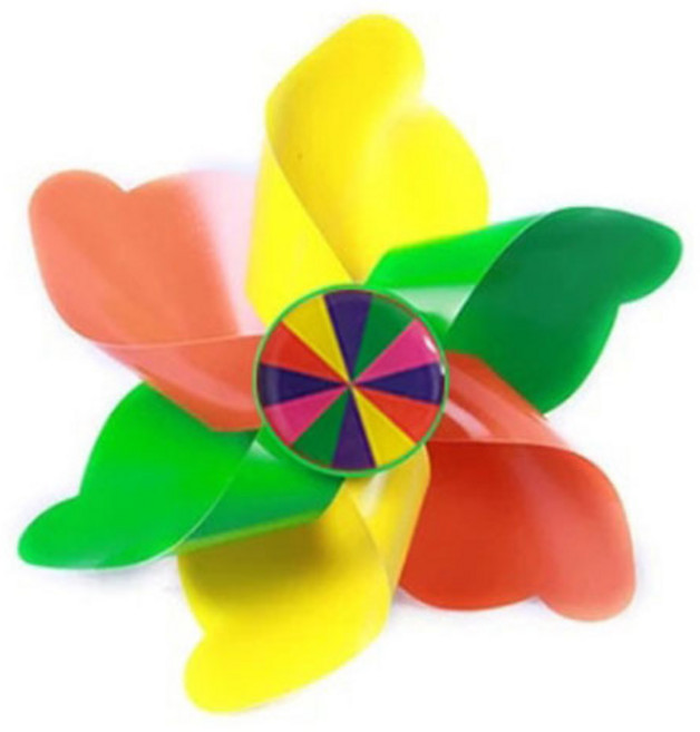 아동용 킥보드 바람개비 액세서리 소품, 믹스, 1개