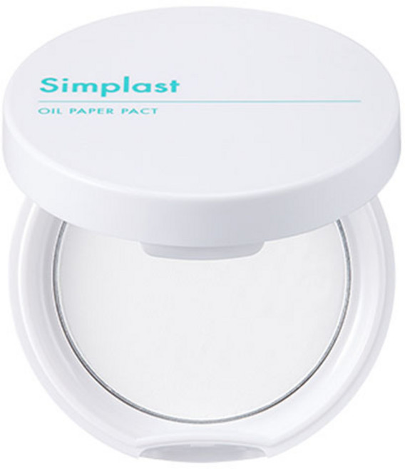 토니모리 심플라스트 기름종이 팩트 4.5g, 화이트, 1개