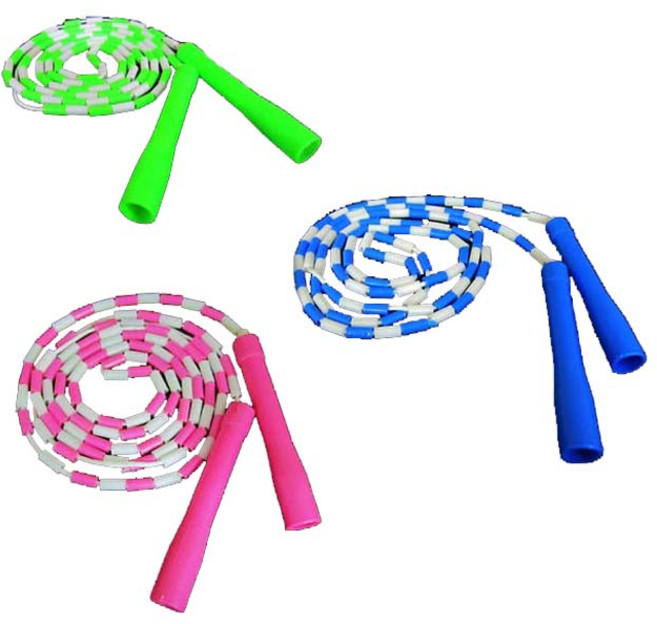 메카 색동 줄넘기 3p 세트, 핑크 + 그린 + 블루, 1세트