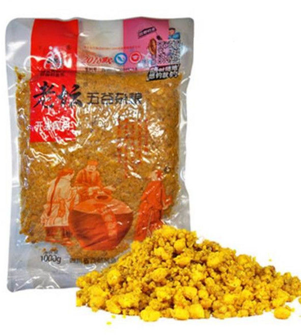 용왕낚시 라우탄 오곡잡곡 낚시 미끼, 1kg, 1개