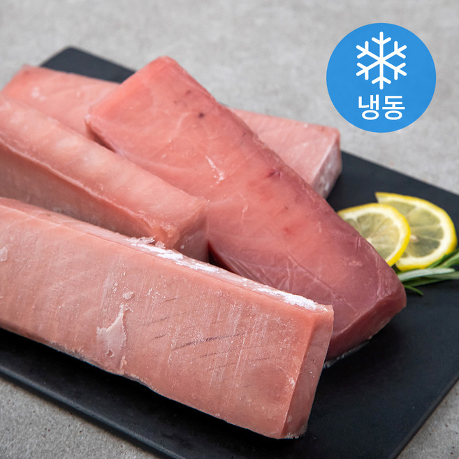 은하수산 눈다랑어 속살 대절 정각 (냉동), 1kg, 1개