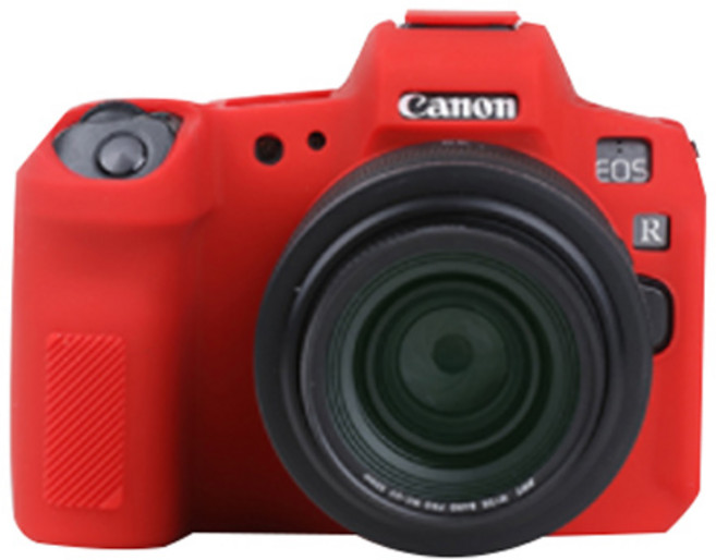 캐논 EOS RP 카메라 실리콘 바디보호용 케이스 레드, 1개