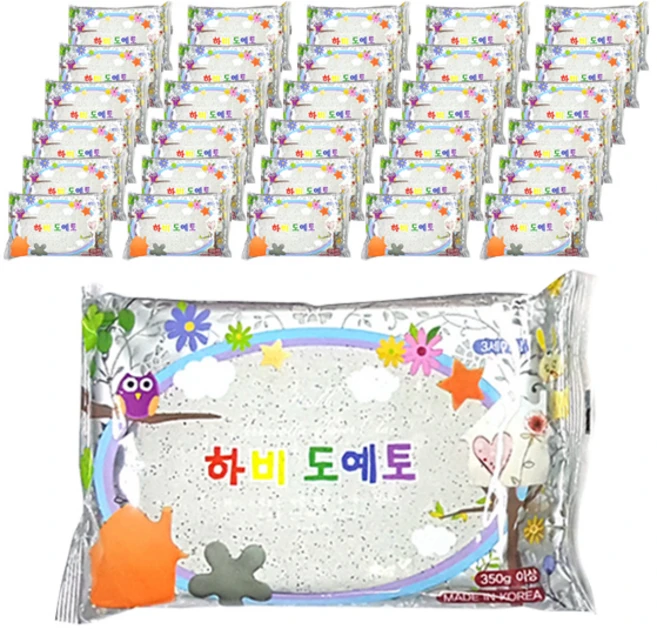 하비 도예토, 대리석, 350g, 30개 - 쿠팡