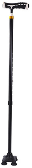 인체공학적 설계 지팡이, 블랙, 1개
