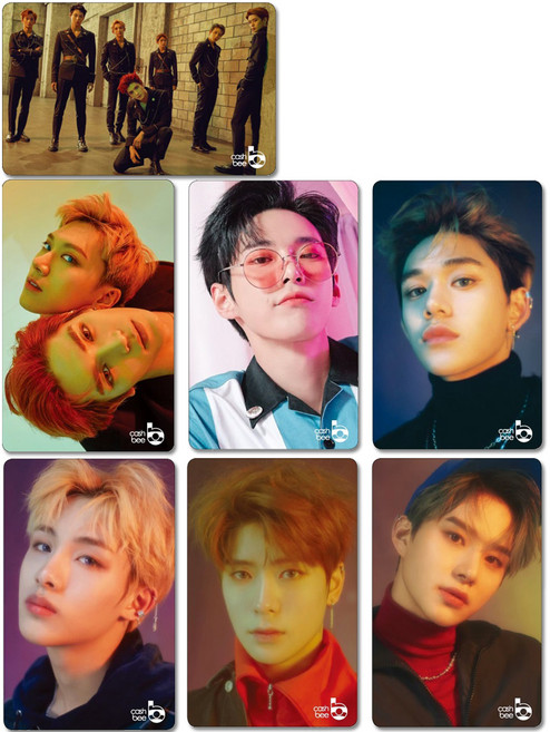 캐시비 SM NCT 교통카드 NCT2018 B세트, 혼합색상, 1개