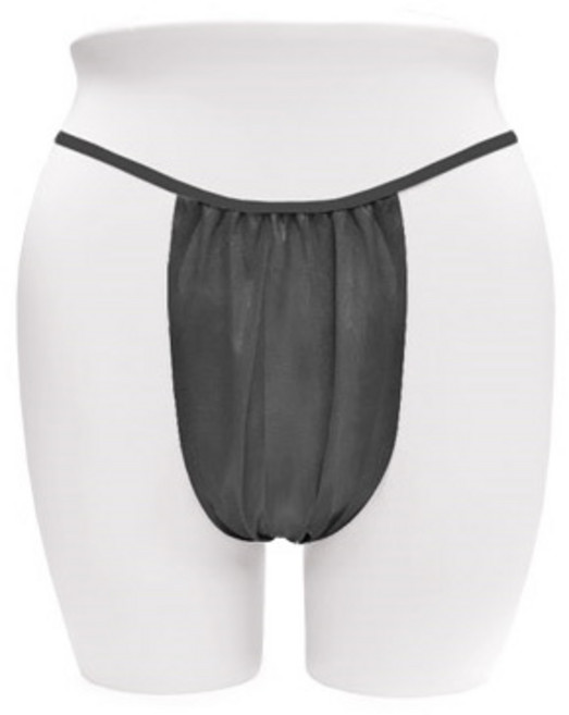 일회용 T팬티, 검정색, 100개