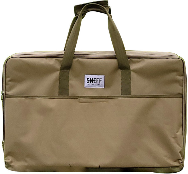 스네프 엘지룸앤티비 수납가방 케이스 캠핑 받침대, 코요테탄, 1개