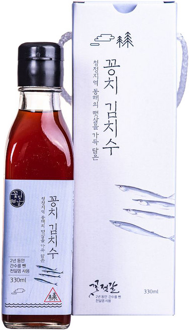 꽃젓갈 꽁치김치수, 330ml, 1개