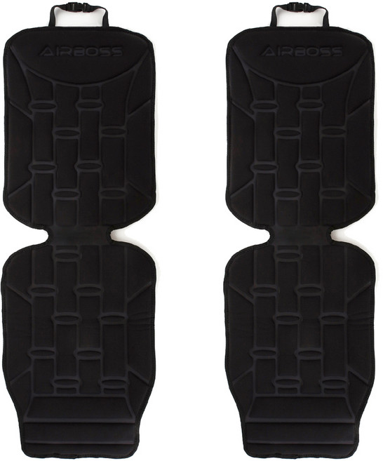 에어보스 노블 3D 카시트 보호매트, 검정, 2개