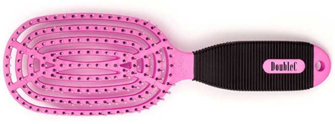 뉴웨이 더블씨 헤어브러쉬, Pink, 1개