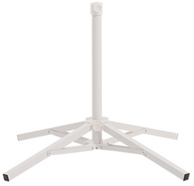 M+캠프 접이식 파라솔 거치대, 화이트, 1개