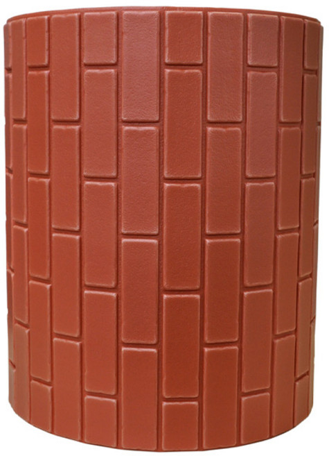 데코리아 접착식 보온 단열 모노타일 폼블럭 66cm x 5m BLK-223, 와인레드, 1개