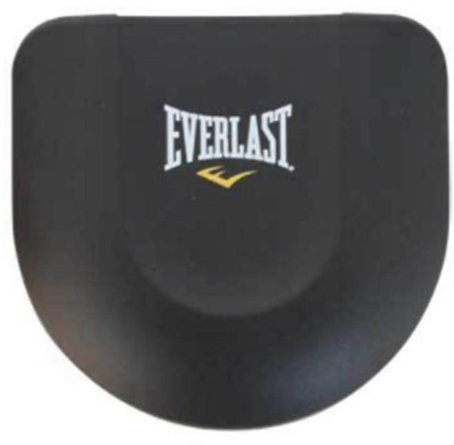 에버라스트 항균 마우스피스 케이스, 블랙, 1개