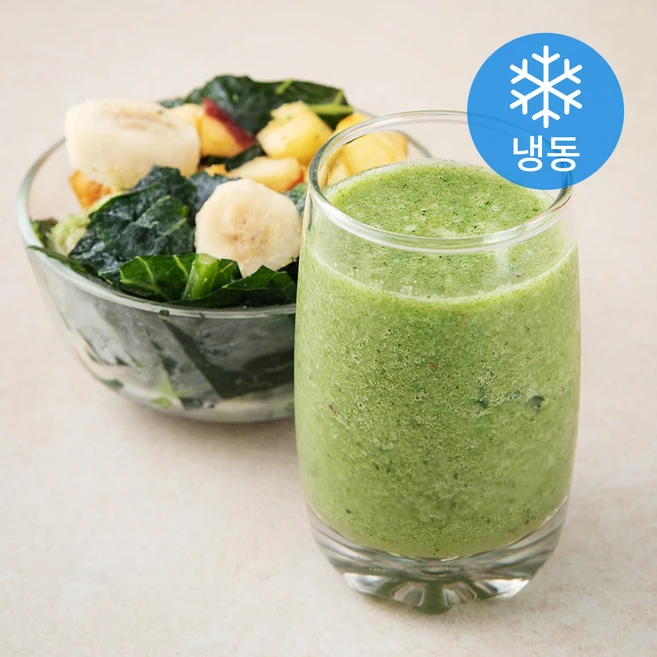 팜조아 리얼 클렌즈 주스 Green KIT 200g (냉동), 5개 - 쿠팡