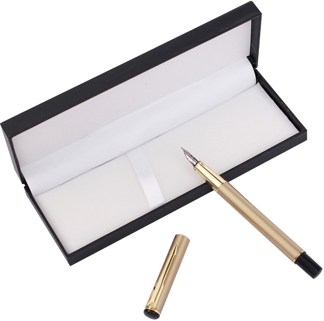 에디트 만년필 + 케이스 세트, 0.5mm, 골드