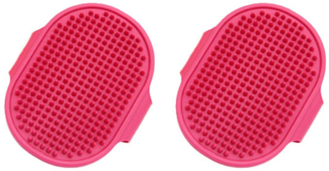 디지티 반려동물 브러쉬 12.3 x 9.7 cm, 레드, 2개