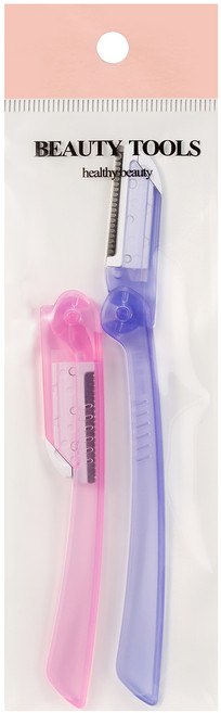 루이본 접이식 눈썹 칼 2p, 혼합색상, 2개