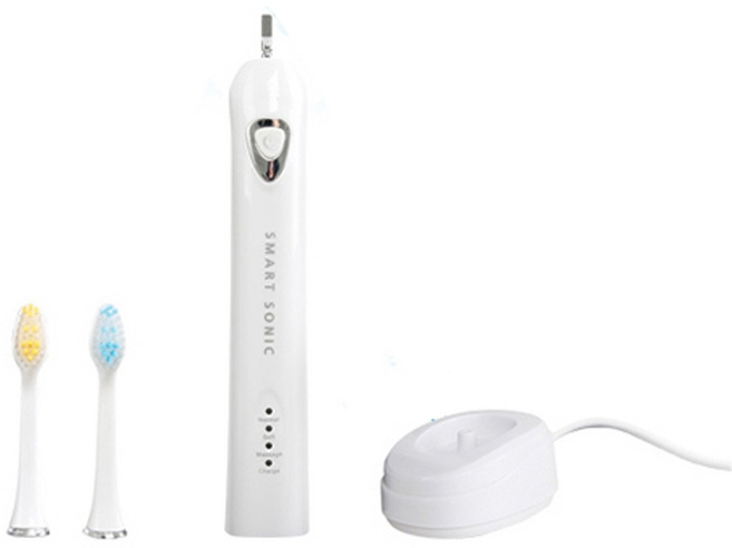 스마트소닉 PRO 충전형 음파칫솔 싱글 RLT211 화이트 칫솔핸들 화이트 + 충전기 + 칫솔모 2p, 1개